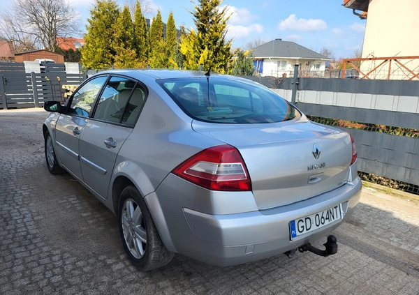 Renault Megane cena 7900 przebieg: 267826, rok produkcji 2006 z Rzeszów małe 407